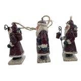 Belsnickle Santa figurine Ornaments // Vintage-inspired Santa Claus figurine Ornaments  (3) Belsnickle Santa figurine Ornaments // Vintage-inspired Santa Claus figurine Ornaments  (3)