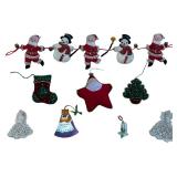 Vintage Christmas Ornaments Bundle (8) Vintage Christmas Ornaments Bundle (8)
