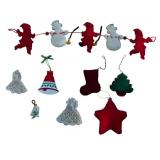 Vintage Christmas Ornaments Bundle (8) Vintage Christmas Ornaments Bundle (8)