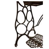 Antique Cast Iron Base Treadle Sewing Machine ** Antique Cast Iron Base Treadle Sewing Machine **
