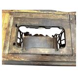 Antique Cast Iron Base Treadle Sewing Machine ** Antique Cast Iron Base Treadle Sewing Machine **
