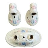vintage Porcelier light fixtures, 1930 vintage Porcelier light fixtures, 1930