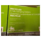 50 Recycled 5 Tab Hanging Folders...