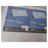 Office Depot 6000 White Address Lab...