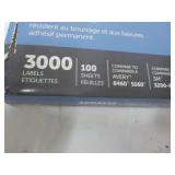 Office Depot 6000 White Address Lab...
