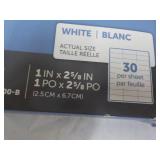 Office Depot 6000 White Address Lab...