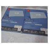 Office Depot 6000 White Address Lab...
