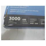Office Depot 6000 White Address Lab...