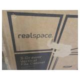 Real Space Metal 3 Drawer Vertical ...