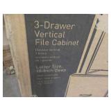 Real Space Metal 3 Drawer Vertical ...