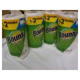 4 rolls Bounty Double Rolls...