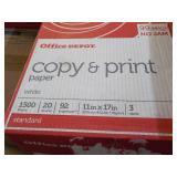 Office Depot 1500 Sheets White 11 x...