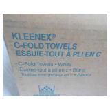 2400 Total Kleenex C-Fold White Tow...