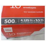 Office Depot 500 Clean Seal #10 Env...