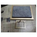 Decorative Metal and Marble Table 1...
