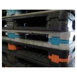 3 Heavy Duty Plastic Pallets...