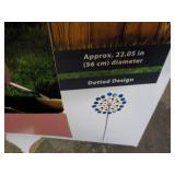 Belavi Kinetic Wind Spinner 22" Dia...