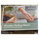 Belavi Wooden Potting Bench 29 x 14...