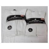 12 pair size 10-13 White Athletic S...