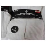 12 pair size 10-13 White Athletic S...