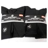12 pair size 10-13 Black Athletic S...