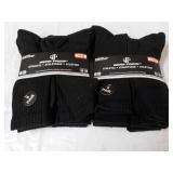 12 pair size 10-13 Black Athletic S...