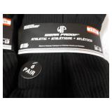 12 pair size 10-13 Black Athletic S...