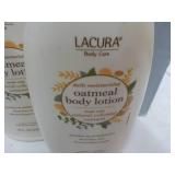 3 Lacura 18 oz Bottles Oatmeal Body...