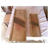2 Vintage Cabbage Cutters 2 Vintage Cabbage Cutters