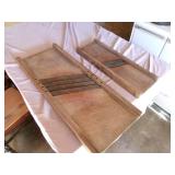 2 Vintage Cabbage Cutters 2 Vintage Cabbage Cutters