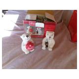 Vintage Coca-Cola Window Fountain & S&P Shakers (Bears) Vintage Coca-Cola Window Fountain & S&P Shakers (Bears)