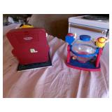 2 Plastic M&M Dispensers 2 Plastic M&M Dispensers