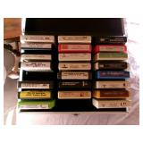 8 Track Tapes W/ Case 8 Track Tapes W/ Case