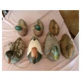 7 Vintage Duck Decoys 7 Vintage Duck Decoys