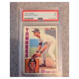 Graded 1984 Don Mattingly #8 Baseball Card Graded 1984 Don Mattingly #8 Baseball Card