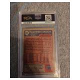 Graded 1985 Warren Moon #251 Football Card Graded 1985 Warren Moon #251 Football Card