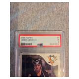 Graded 1985 Mario Lemieux #9 Hockey Card Graded 1985 Mario Lemieux #9 Hockey Card