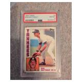 Graded 1984 Don Mattingly #8 Baseball Card Graded 1984 Don Mattingly #8 Baseball Card