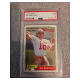 Graded 1981 Joe Montana #216 Football Card Graded 1981 Joe Montana #216 Football Card