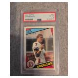 Graded 1984 John Elway #63 Football Card Graded 1984 John Elway #63 Football Card