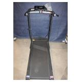 Electric Treadmill with Digital Display and Foldable Frame