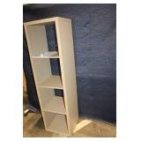 4-Shelf Oak Finish Bookcase 16x12x59 Inches