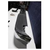 Chrome Rear Step Bumper with Mounting Brackets and Hardware