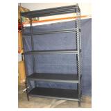 Heavy Duty Metal Storage Shelving Unit, 48in x 18in x 72in, 5 Shelves
