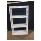 Heavy Duty Metal Shelving Unit with 4 Adjustable Shelves 34x15x59 in