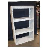 Heavy Duty Metal Shelving Unit with 4 Adjustable Shelves 34x15x59 in