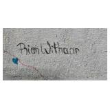 Framed Floral Artwork by Rion Witham, 29x29 Inches