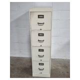 4-Drawer Vertical Metal Filing Cabinet, 51x27x14 Inches 4-Drawer Vertical Metal Filing Cabinet, 51x27x14 Inches
