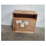 Duplicate Wooden Media Stand with Storage Cabinet 27x24x16 Inches Duplicate Wooden Media Stand with Storage Cabinet 27x24x16 Inches