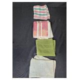 Collection of Kitchen Towels, Potholders, and Utensils Collection of Kitchen Towels, Potholders, and Utensils